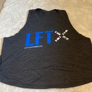 LFT Clothing Co. racerback crop tank